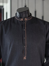 Royal Fashion Men's Exclusive Kameez Shalwar - RF24EN DR-2 MLGRY
